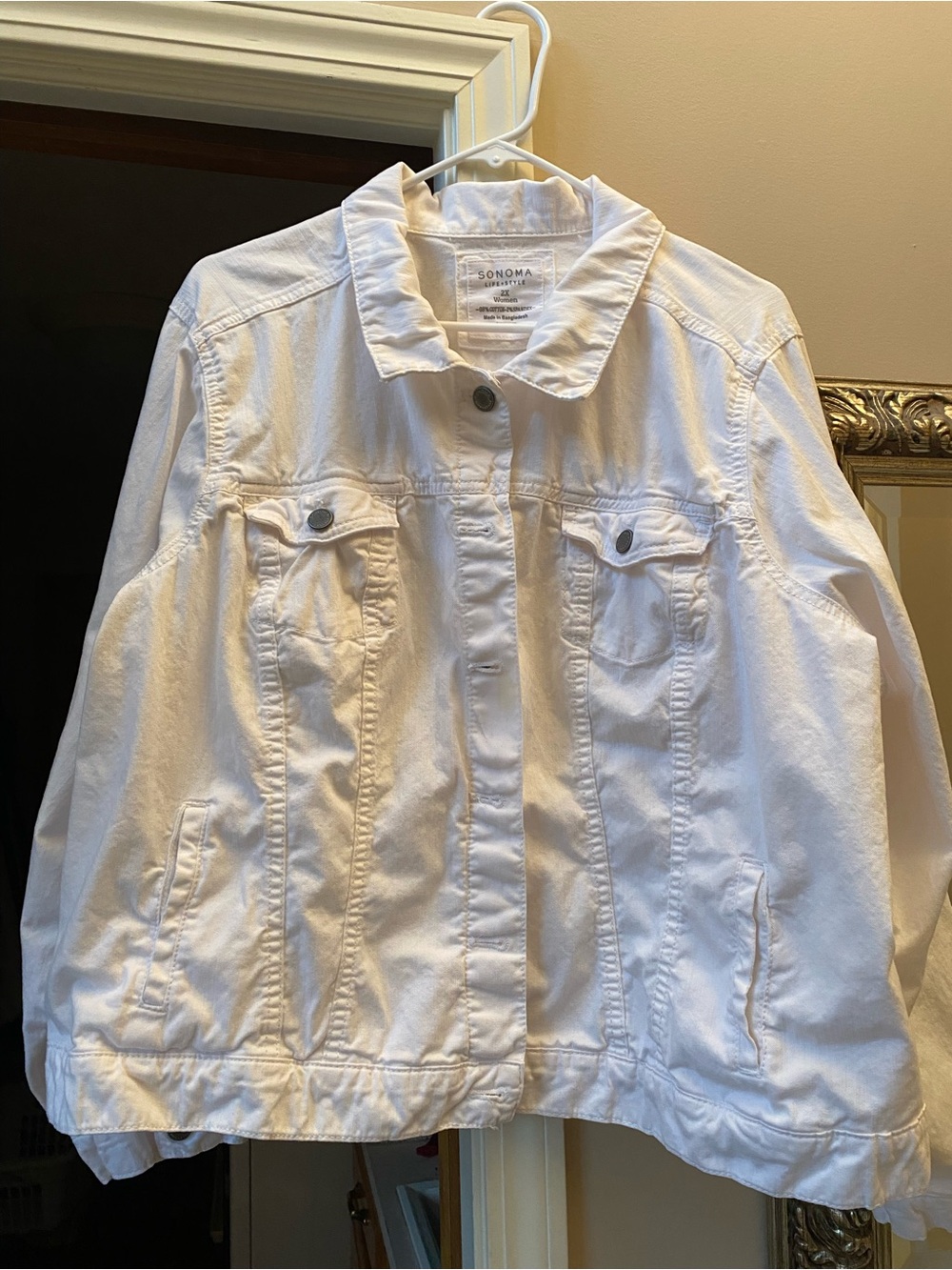 SONOMA White Women's Denim Jacket